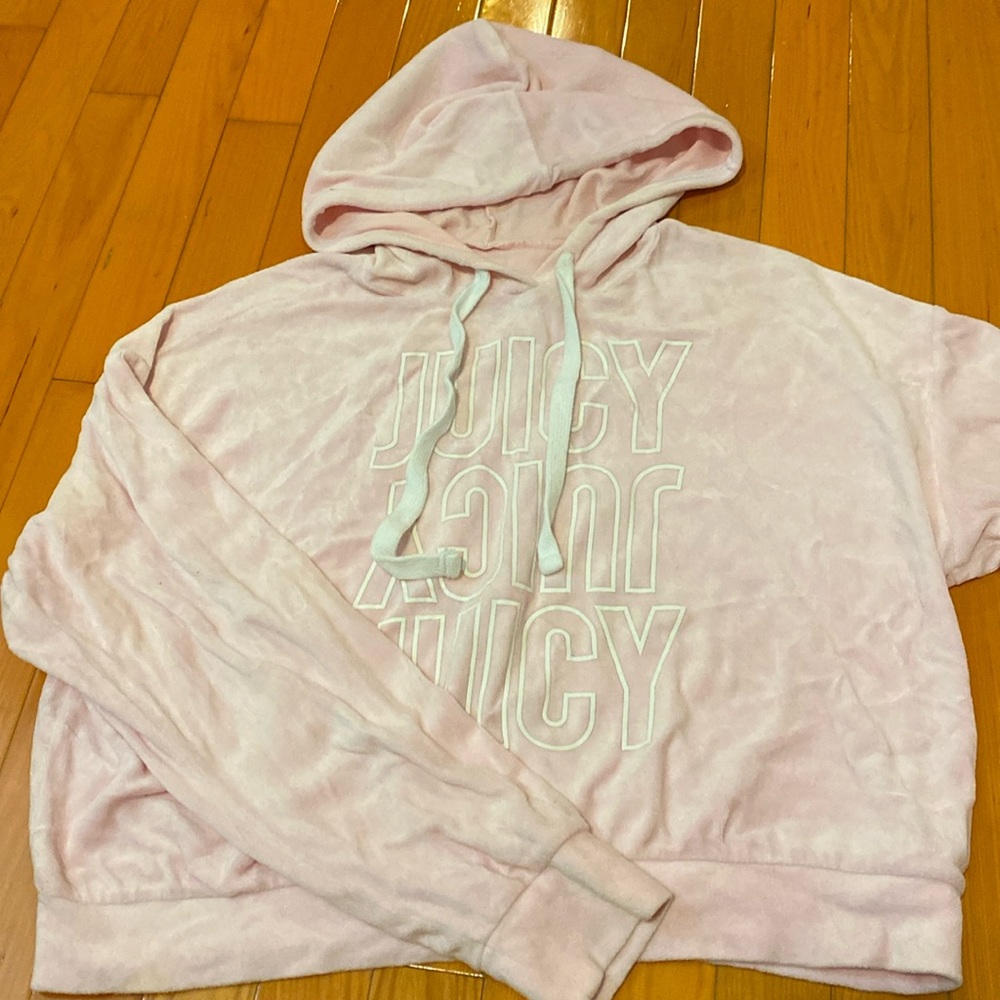 juicy couture crop hoodie